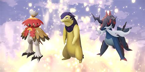 Pokémon Legends Arceus Starters Are Rowlet, Cyndaquil, & Oshawott