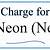 what is the charge on neon ion