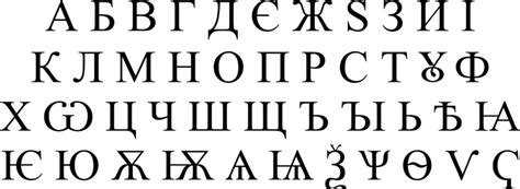 The History of the Cyrillic Alphabet GreenFeel