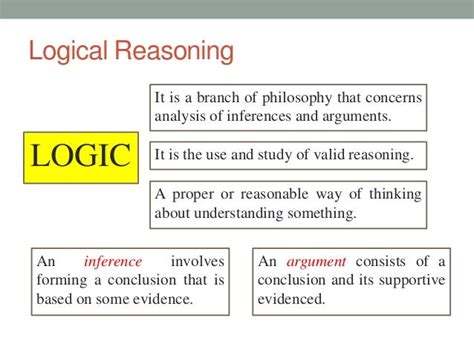 What Is The Definition Of Logical Reasoning