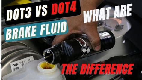 Difference Between DOT3, DOT4 And DOT5 Brake Fluid