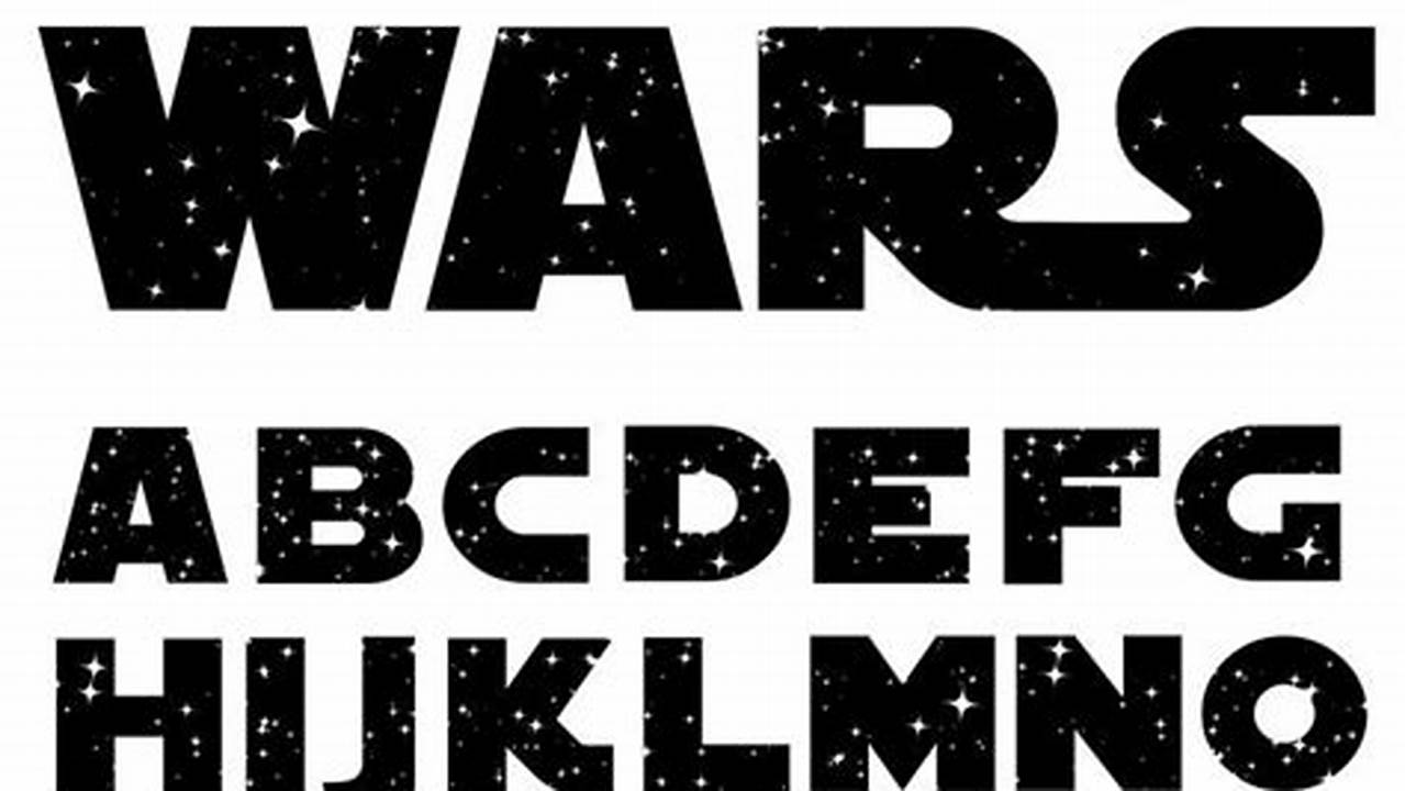 Unveiling the Secrets: Discover the True Nature of the Star Wars Font