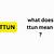 what is ttun mean