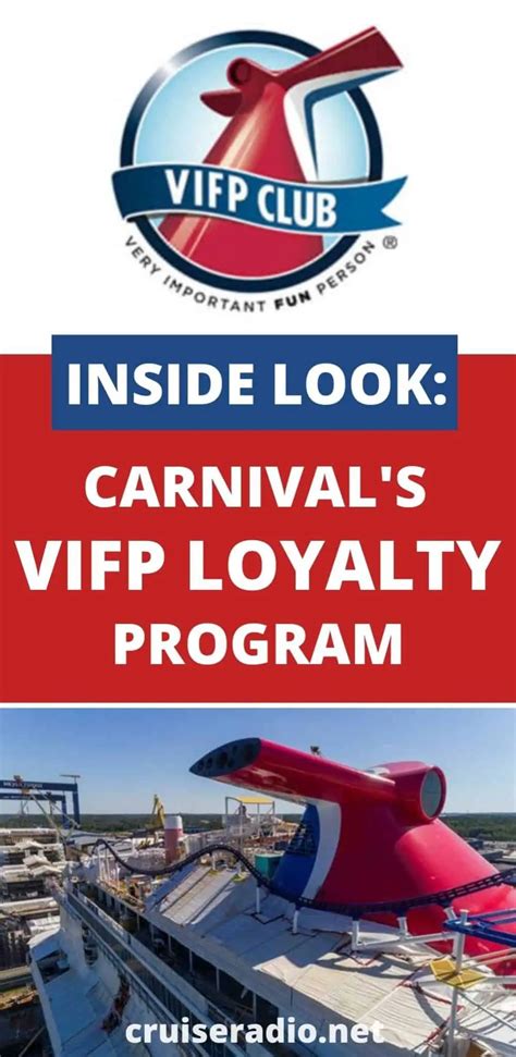 Carnival VIFP (Very Important Fun Person) Cruise Loyalty Program