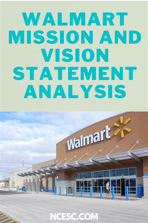 When Did Walmart Change Its Mission Statement Strategic Management