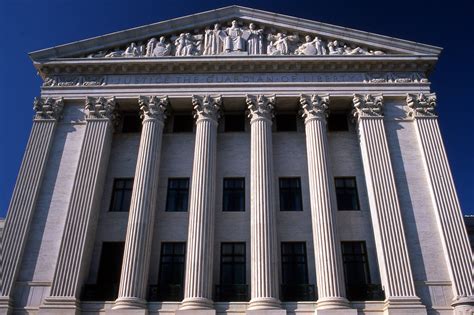 Neoclassical Architecture Supreme Court Building Washington DC HD