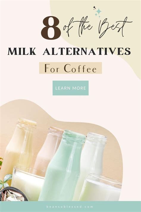 If you have recently decided to stop using cow's milk in your coffee