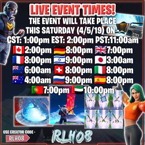 What Time Is The Fortnite Event Today Pst QISWAT