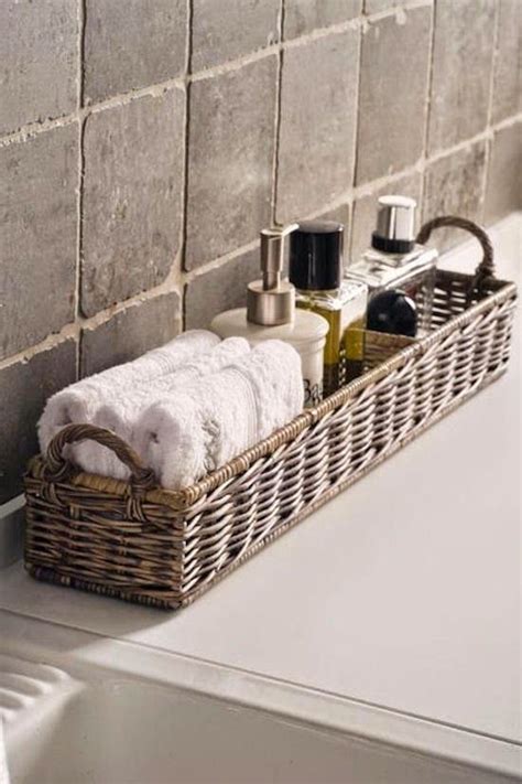 What To Put In Basket Behind Toilet