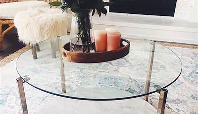 What To Put On A Glass Coffee Table Ideas