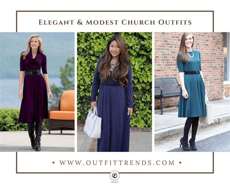 Modest Church Outfits 17 Best Church Dresses for the Ladies