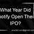 what year did tot open their ipo