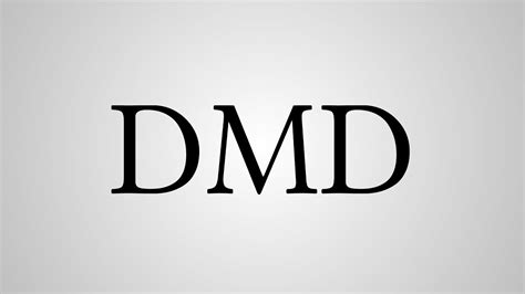 List Of What's Dmd Stand For 2023