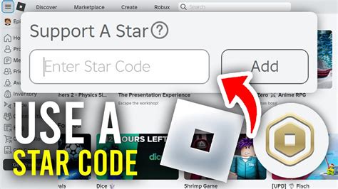 what's a star code on roblox