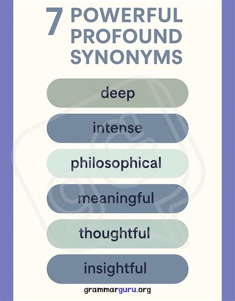 what's a synonym for profound