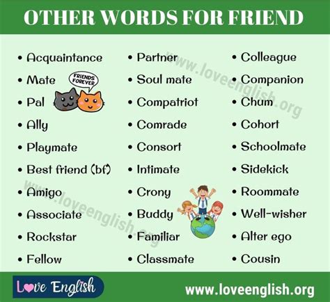 what's another word for friends and family