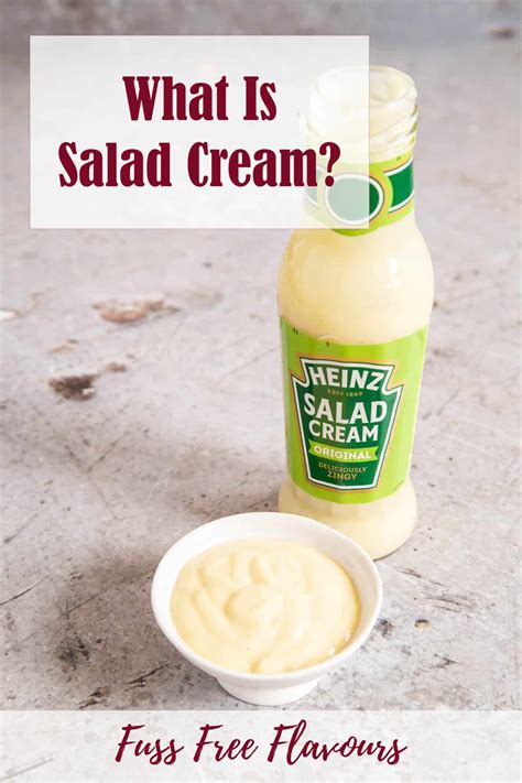 what's in salad cream