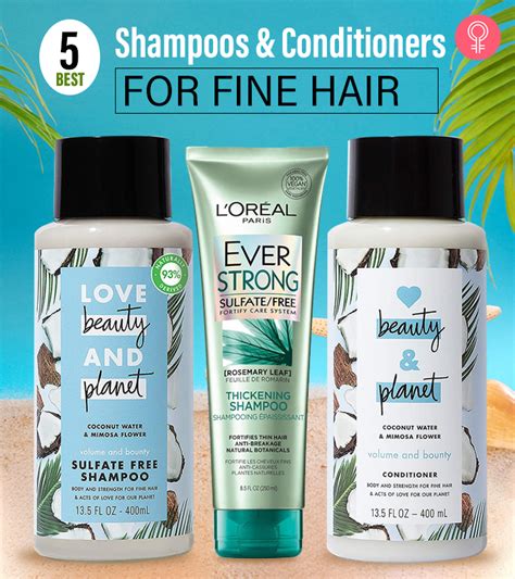 Fresh What s The Best Shampoo And Conditioner For Thin Hair With Simple Style
