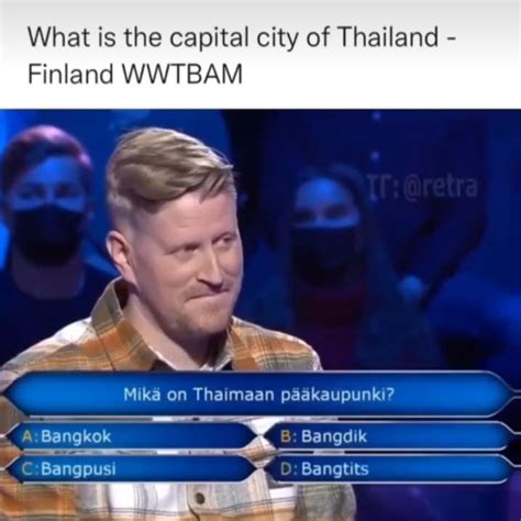 what's the capital of thailand meme
