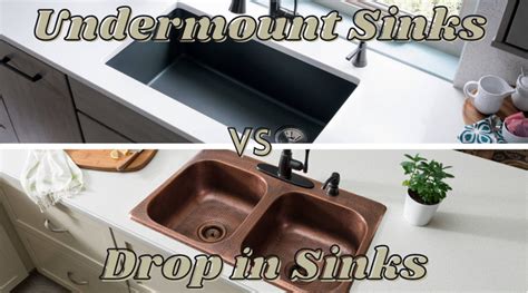 What's The Difference Between Undermount And Drop In Sinks