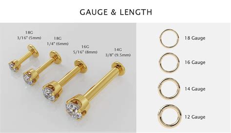 Thin & Tiny Blue Nose Ring 7mm 24 Gauge 14K Gold Filled Nose