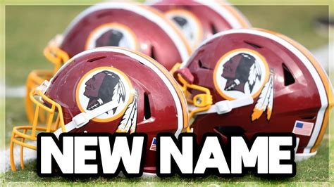 what's the washington redskins new name