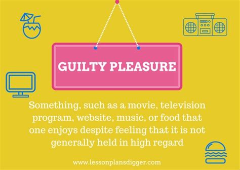 what's your secret guilty pleasure