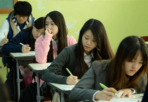what age do korean students start high school