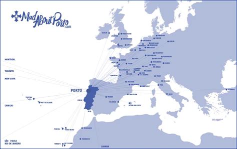 what airlines fly out of porto portugal