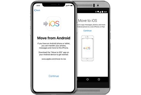 what app to use to transfer android to iphone