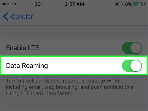 what apps use data roaming