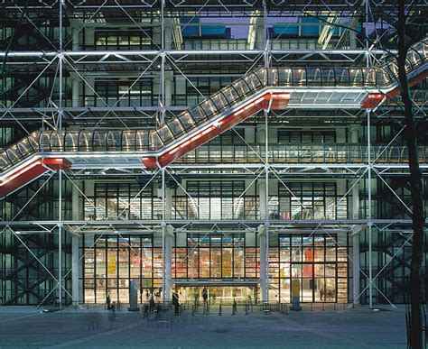 what architect designed the centre pompidou