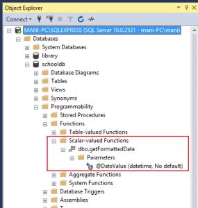 what are aggregate and scalar functions in sql server