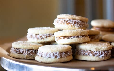 what are alfajores made of