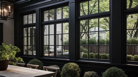 What Are Black Window Frames Made Of