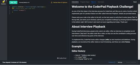 what are coderpad interviews like