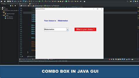 What Are Combo Box In Java