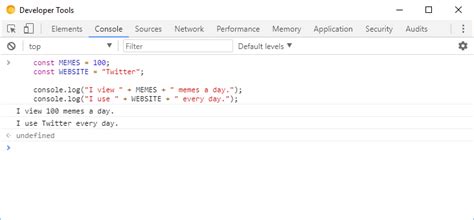 what are constants in javascript