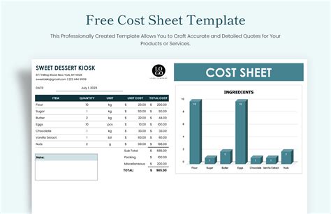 What Are Cost Sheets