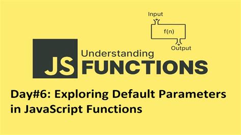 what are default parameters in javascript functions