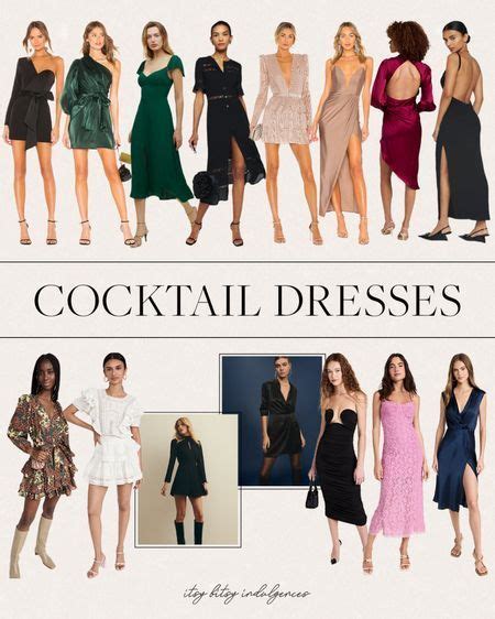 what are examples of cocktail attire