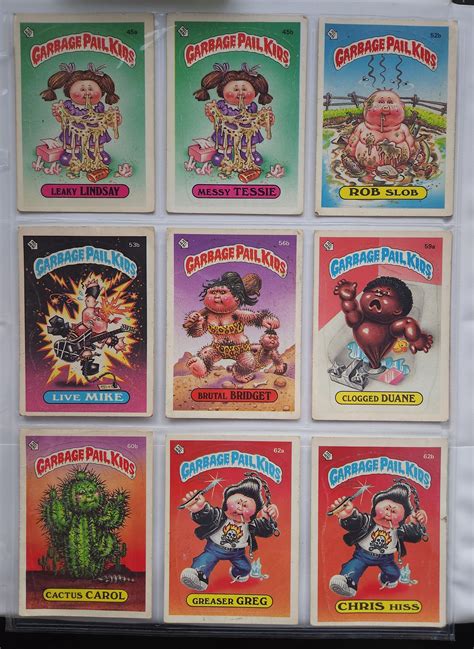 What Are Garbage Pail Kid Cards