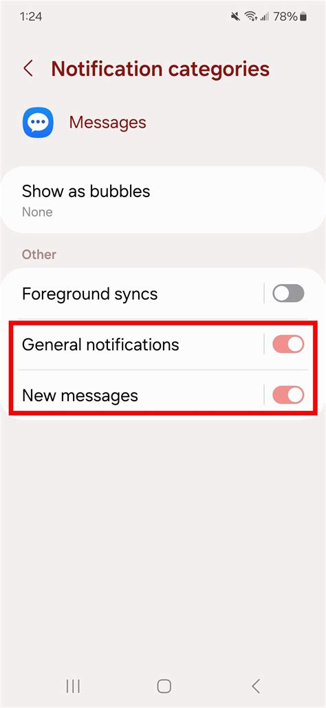 What Are General Notifications In Messages
