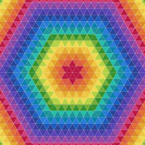 what are geometric patterns in art