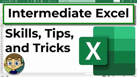 what are intermediate excel skills