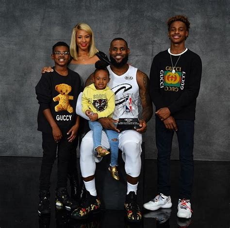 what are lebron james kids names