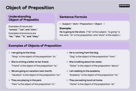 what are objects of prepositions with examples