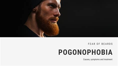 what are people with pogonophobia afraid of