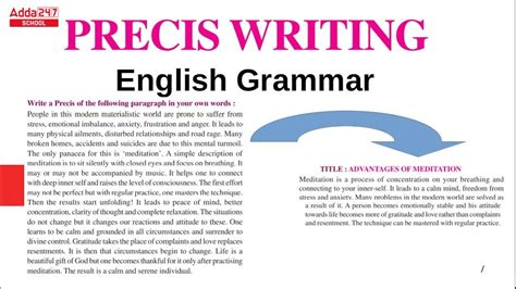 what are precise words in writing