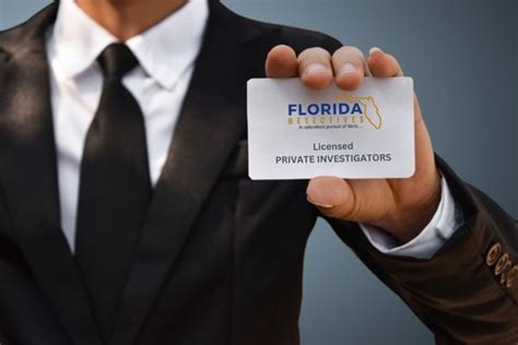 what are private investigators allowed to do in florida